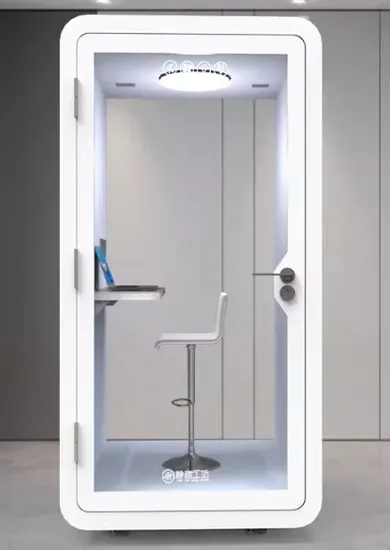 Soundproof Pod Acoustic Hood Office Work Booth Public Telephone Booth